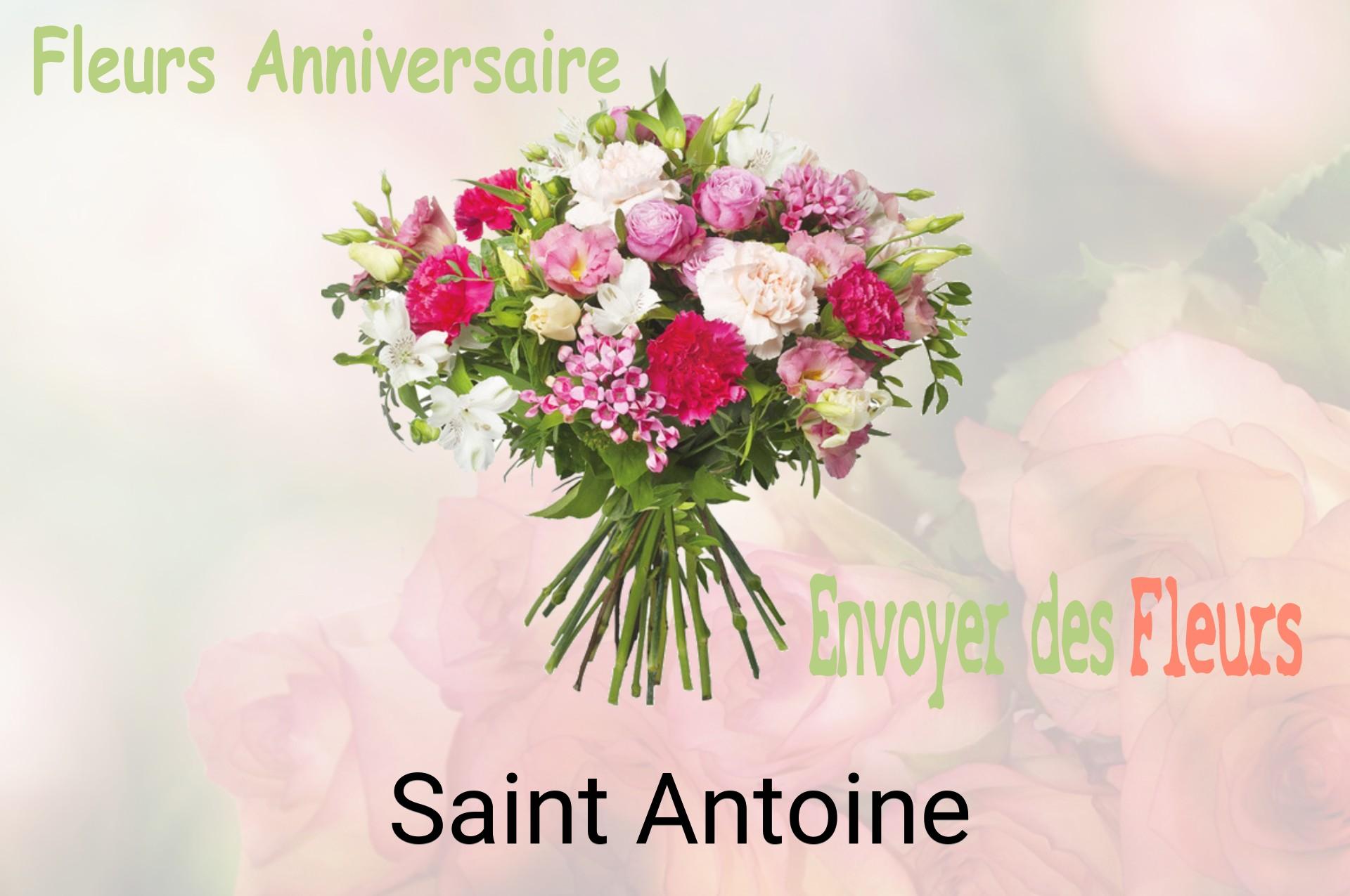 Bouquet de fleurs d’anniversaire livré à Saint-Antoine